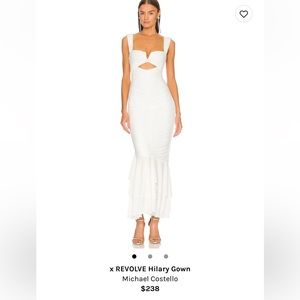 Michael Costello x REVOLVE Hilary Gown Ivory